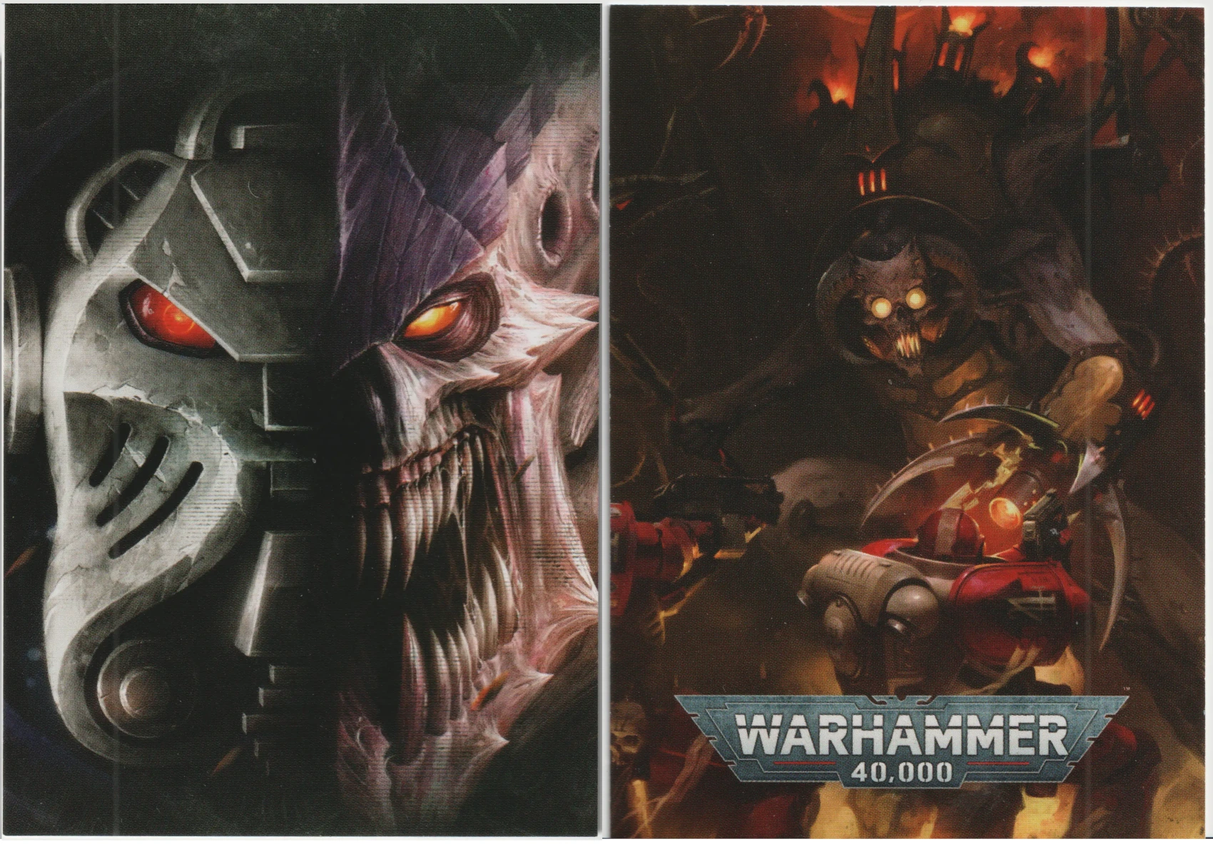 Promotional card for the 10th edition of Warhammer 40,000