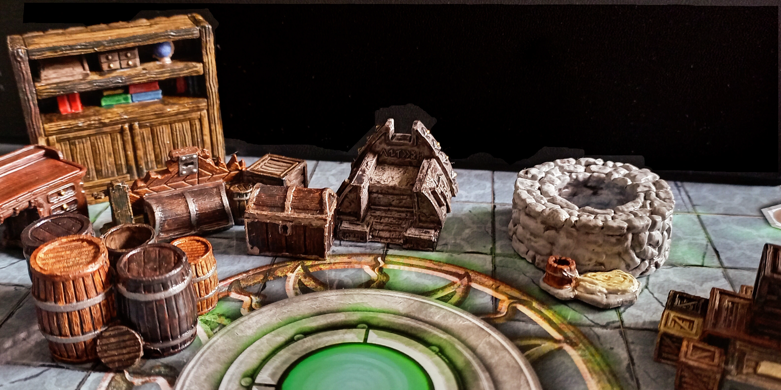 Miniature furniture to use in miniature games