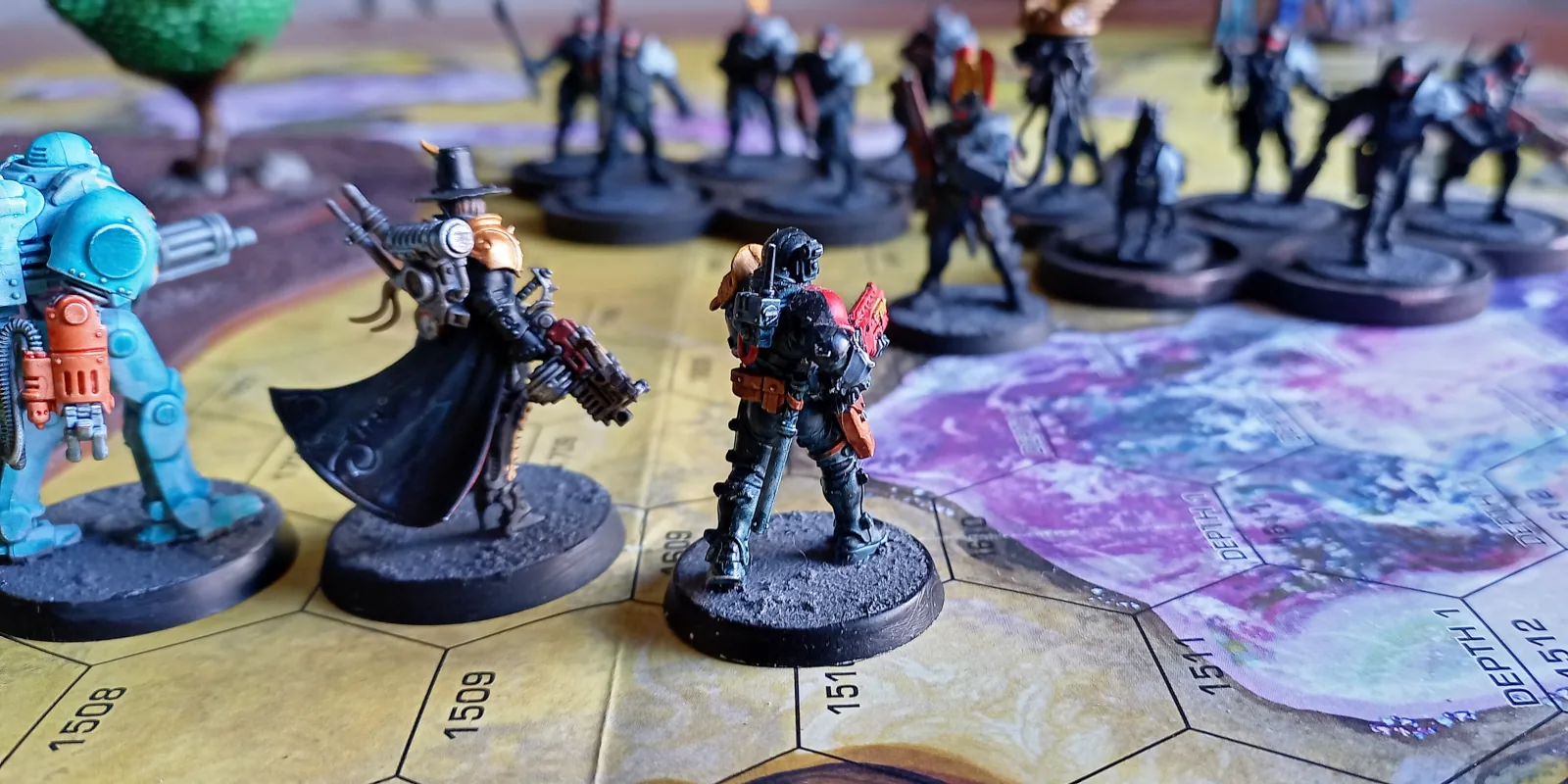 The Inquisition has a chat with the Proctor Vigilant.