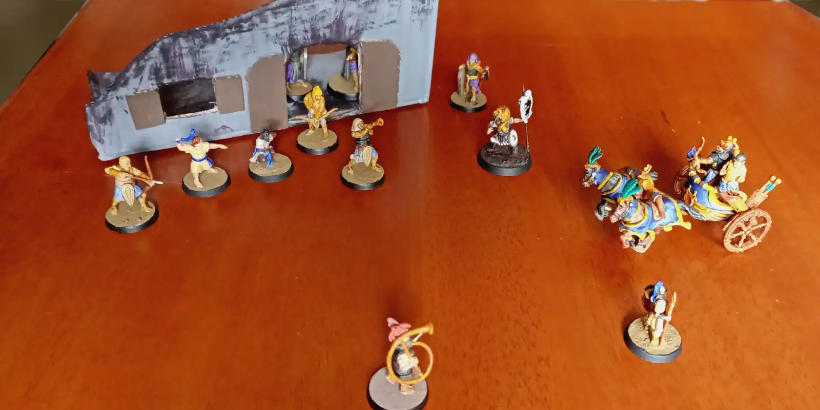 Ramesses II wins the race.