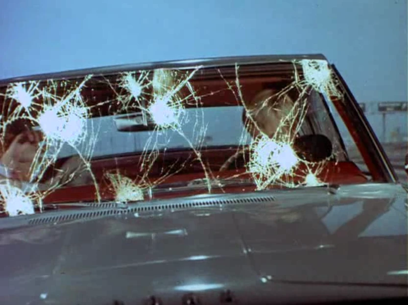 Special effects made those cracks.